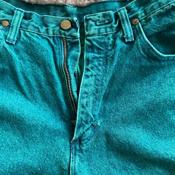 Hunter Green Women’s Denim Jean, Size 4, High Waisted - Picture 4 of 5